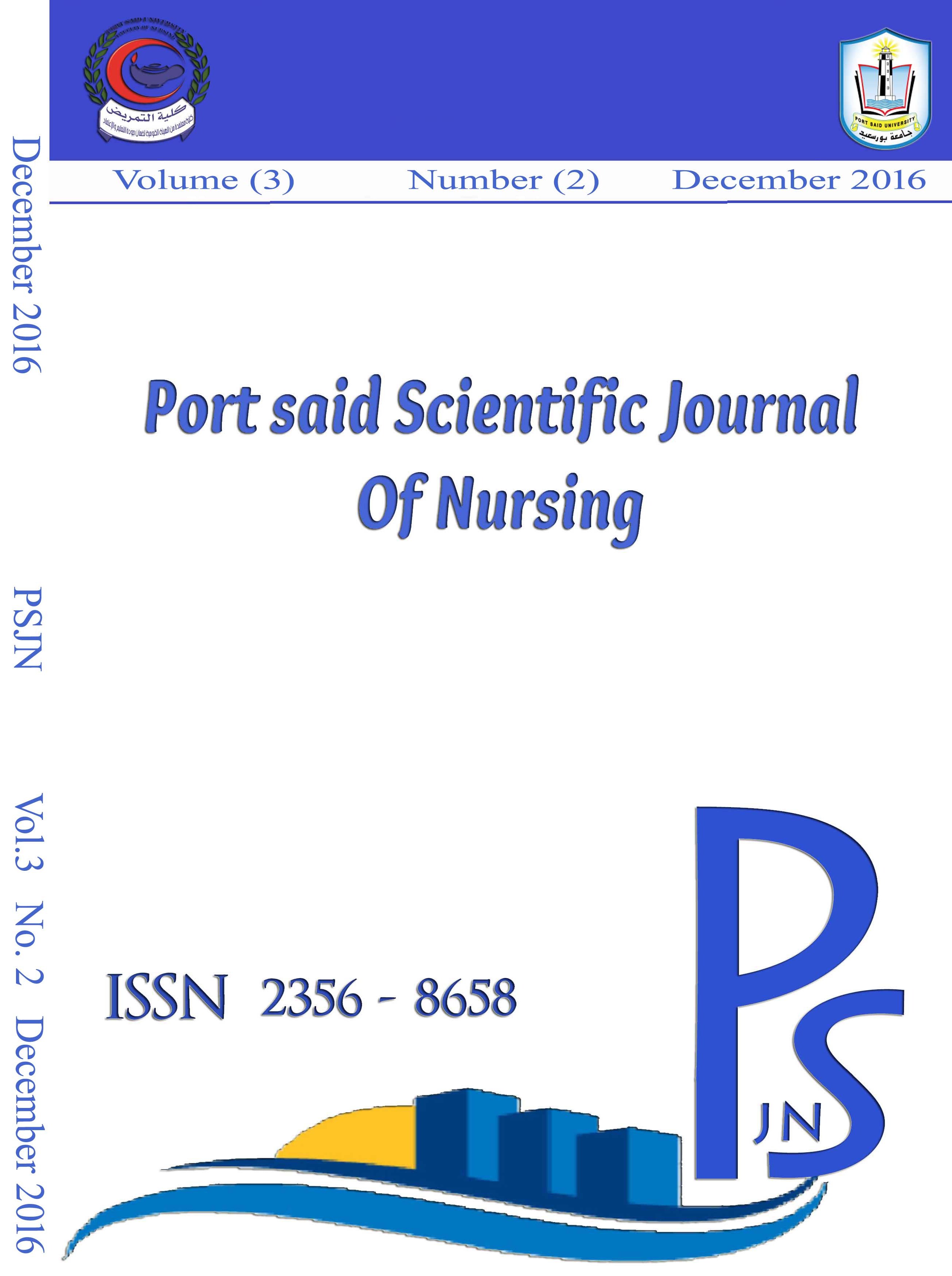 Port Said Scientific Journal of Nursing